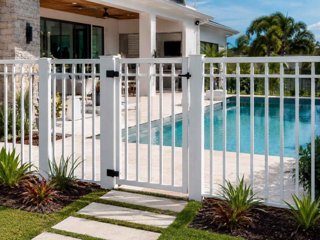 PVC Pool Fencing