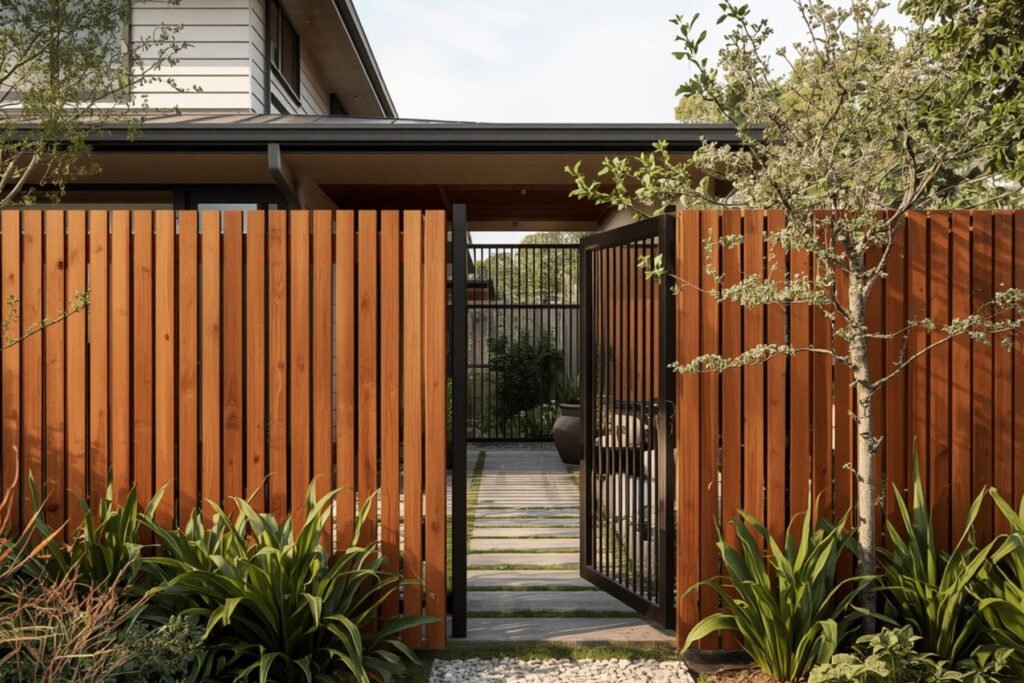 Decorative Timber Fencing